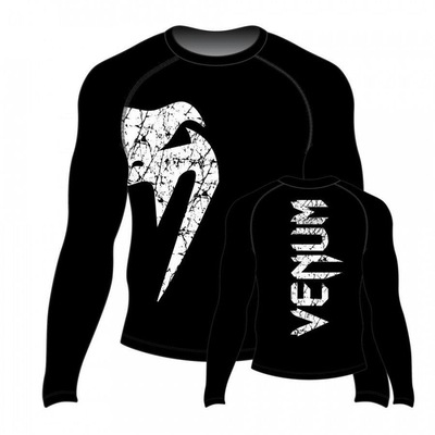 Rash Guard Venum Dragon Force Navy - Masculino - Foto 2