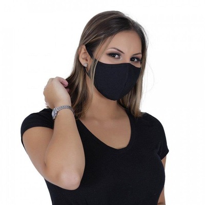 Kit de Máscaras de Proteção Dily Lavável Algodão - 10 unidades - Foto 2