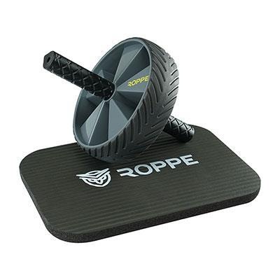 Kit Roda Abdominal Roppe - 18cm + Tatame para Joelhos - Foto 1