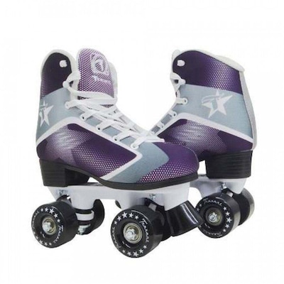 Patins Traxart Traxstar - Quad - ABEC 5 - Ajustável - Foto 4
