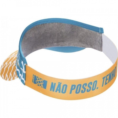 Viseira Aba Curva Hupi Nuvem - Feminina - Foto 2