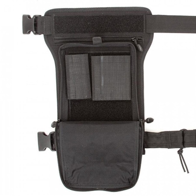 Pochete Bolsa Tática de Perna Warfare com Coldre - Foto 4
