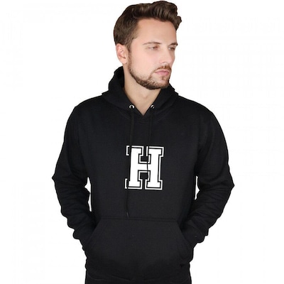 h and m relaxed fit moletom com capuz