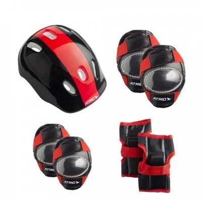 Kit de Proteção Atrio ES198 com Capacete, Joelheira, Luvas e Cotoveleira - Infantil - Foto 1
