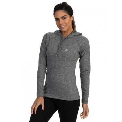 Camisa Térmica com Capuz Extreme Uv Proteção Solar - Feminina - Foto 3