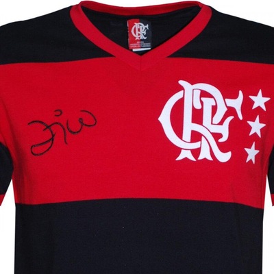 Camiseta do Flamengo Liga Retrô Zico 1981 - Masculina - Foto 4