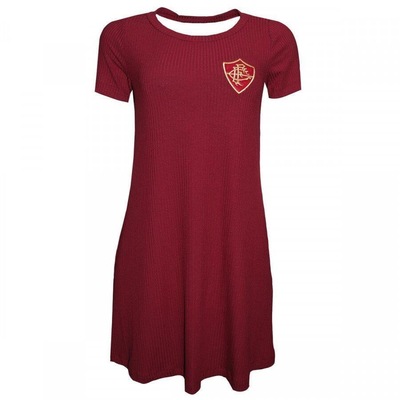 Vestido do Fluminense Liga Retrô Grená - Feminino - Foto 1