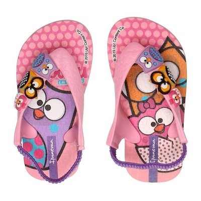 Chinelo Ipanema Kids Bubu e As Corujinhas - Infantil - Foto 1
