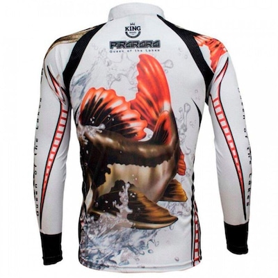 Camiseta Manga Longa de Pesca King Brasil Pirarara Sublimada II - Masculina - Foto 2