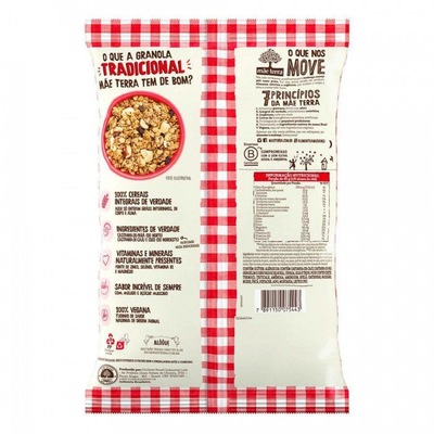 Granola Mãe Terra Tradicional com Castanhas Brasileiras - 800g - Foto 2