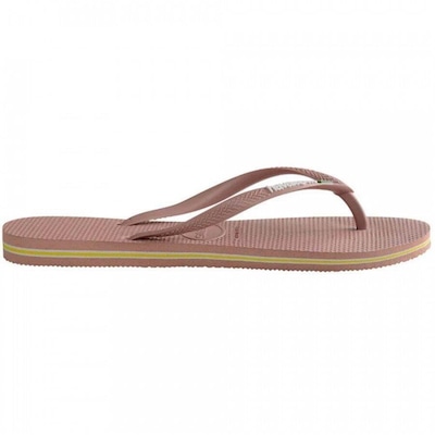 Chinelo Havaianas Slim Brasil - Feminino - Foto 2