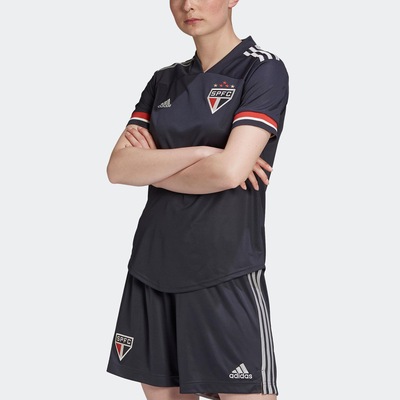 Camisa do São Paulo III 20/21 adidas - Feminina - Foto 2