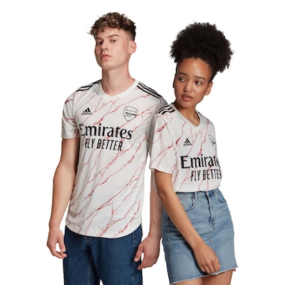Camisa Arsenal II 20/21 Authentic adidas - Masculina - Foto 3