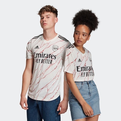 Camisa Arsenal II 20/21 Authentic adidas - Masculina - Foto 4