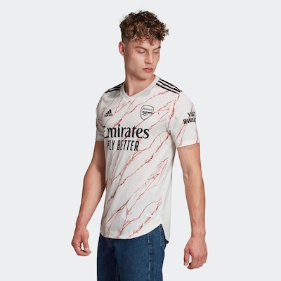 Camisa Arsenal II 20/21 Authentic adidas - Masculina - Foto 5