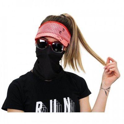 Bandana  para Corrida e Ciclismo Hupi Tubular Liso - Adulto - Foto 4