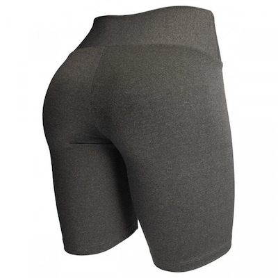 Shorts Alto Giro Meia Coxa - Feminino - Foto 2