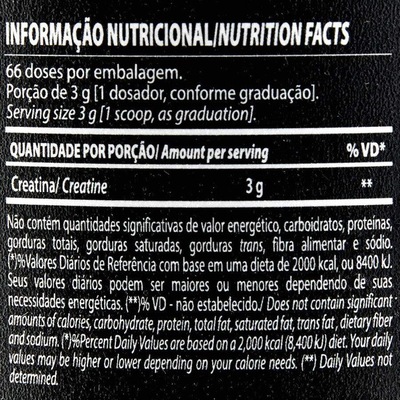 Creatina Creapure Darkness Integralmédica - 200g - Foto 3