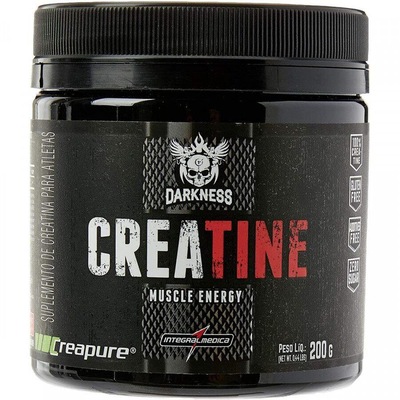 Creatina Creapure Darkness Integralmédica - 200g - Foto 1