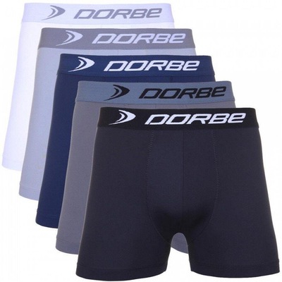 Kit de Cuecas Boxer Dorbe com 5 unidades - Adulto - Foto 1