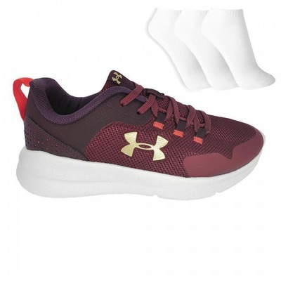Tênis Under Armour Charged Essential - Feminino + 3 Pares de Meia - Centauro