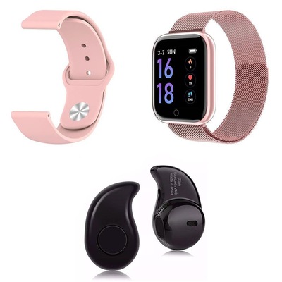 Relógio Smartwatch Smart Bracelet P70 - Unissex + Pulseira Extra + Fone de Ouvido Bluetooth TSW - Foto 1