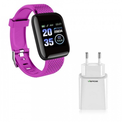 Relógio Smartwatch Smart Bracelet D13 Esportivo - Unissex + Base de Carregador - Foto 1