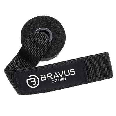 Kit Faixas Elásticas Bravus Sports Média e Forte com 3 Unidades + Âncora de Porta - Foto 3