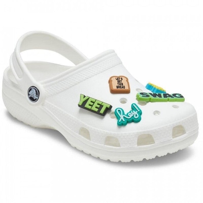 Kit de Jibbitz Crocs Sayings - 5 unidades - Foto 2