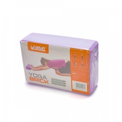 Bloco de EVA Yoga Pilates Rpg  Liveup Sports - 22,8x15,2x7,6cm - Foto 2