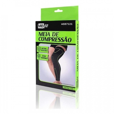 Meia de Compressão Térmica Canelito MBFit Longa Circulação - Adulto - Foto 4