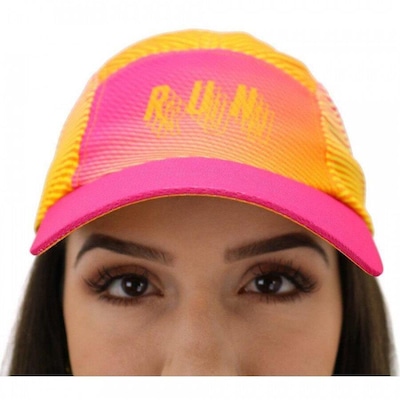 Boné Aba Curva Hupi para Corrida Run Summer - Strapback - Adulto - Foto 5