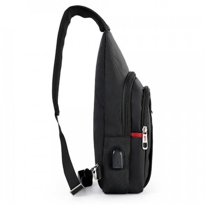 Mochila Crossgear Transversal AntiFurto Saída USB - Foto 4