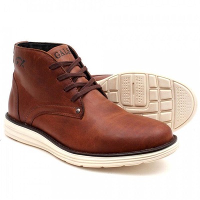 Kit Bota Delmont Casual Couro + Cinto Dia a Dia Conforto - Masculina - Foto 3