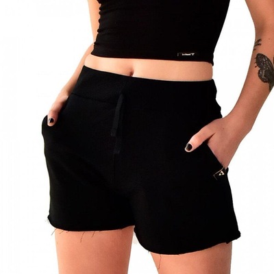 Shorts Moletom Brohood Preto - Foto 1