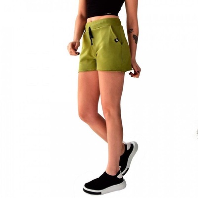 Shorts Moletom Brohood Verde Claro - Foto 2