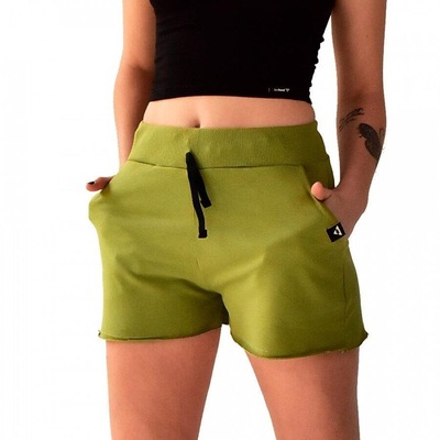 Shorts Moletom Brohood Verde Claro - Foto 1
