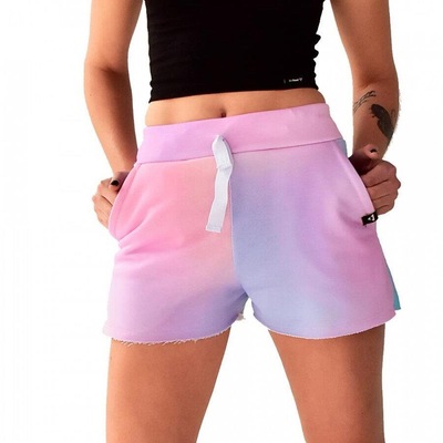 Shorts Moletom Brohood Tie Dye Claro - Foto 1