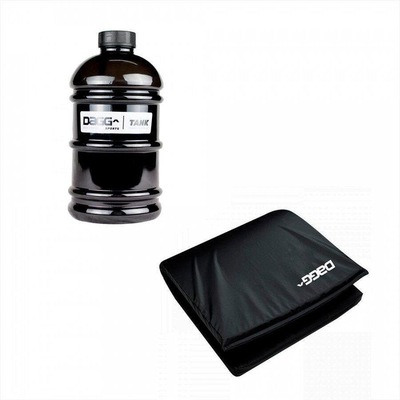 Kit de Garrafas Galão de Água Dagg Tank 2,2 Litros + Colchonete Dagg de Academia - Foto 1