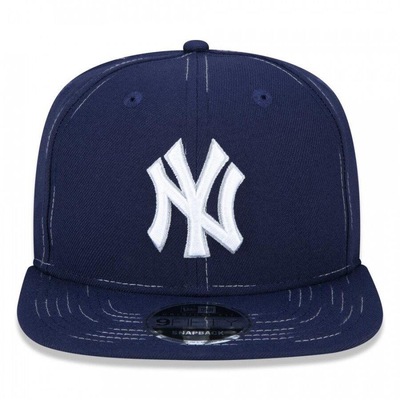 Boné Aba Reta New Era 9Fifty Original Fit Mlb New York Yankees Core Savvy Stitch - Snapback - Adulto - Foto 2