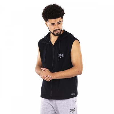 Camiseta Regata com Capuz Everlast Vintage Com Ziper - Masculina - Foto 2