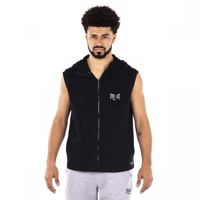 Camiseta Regata com Capuz Everlast Vintage Com Ziper - Masculina - Foto 1
