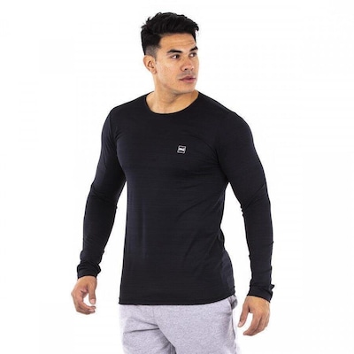 Camiseta Manga Longa Everlast Fundamentals - Masculina - Foto 1