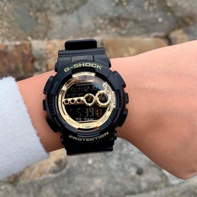 Relógio Digital Casio G-Shock GD-100GB-1DR - Unissex - Foto 4