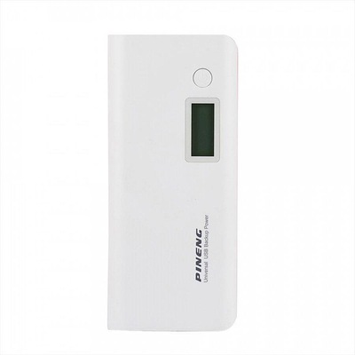 Carregador Portátil Bateria Power Bank Pineng com cabo Usb - 10000Mah - Foto 2