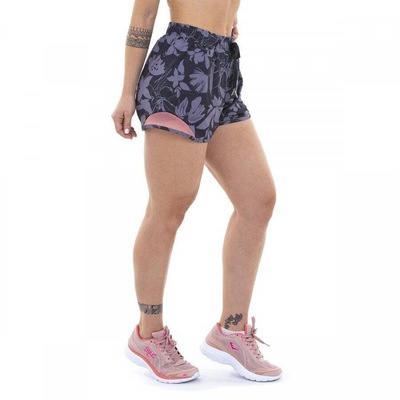 Shorts Everlast Flores - Feminino - Foto 3