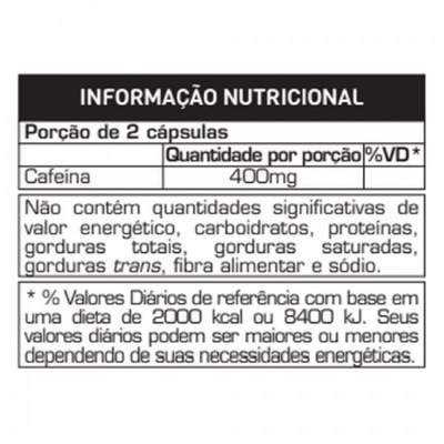 Fire Black Termogênico Emagrecedor Max Titanium - 60 Cápsulas - Foto 2