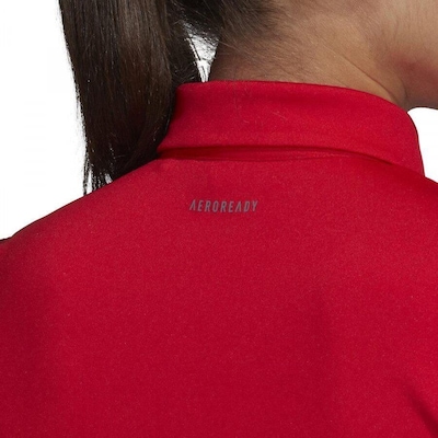Camisa Polo adidas Poliéster Club 3 Str - Feminina - Foto 5