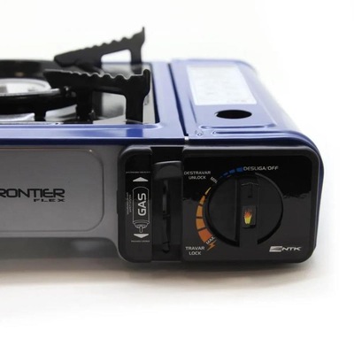 Fogareiro para Camping Nautika Frontier Fogão Compacto - Foto 3
