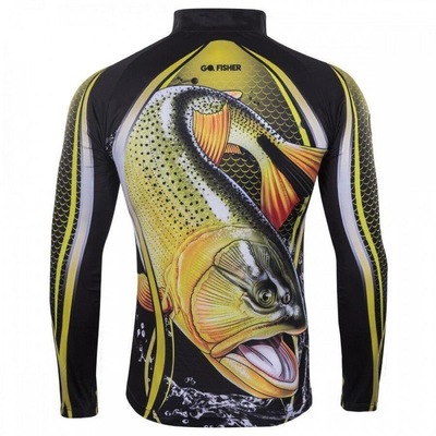 Camiseta Manga Longa Go Fisher de Pesca GO09 - Masculina - Foto 2
